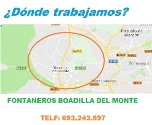 ¿ en que zonas de Boadilla del Monte trabajamos ?